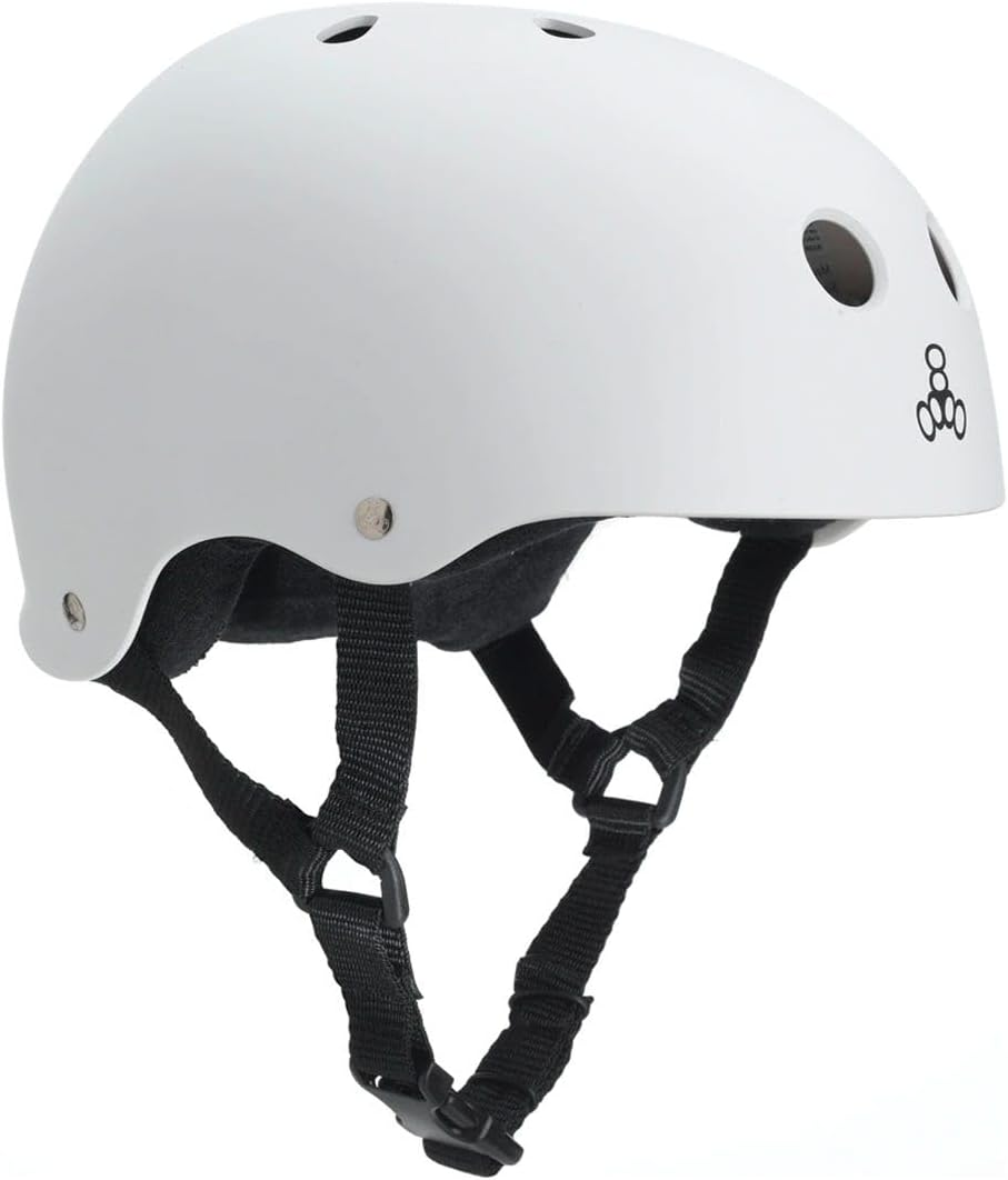 Triple Eight Helmet with Sweat Saver Liner, Baja Teal Rubber, Small image number 1