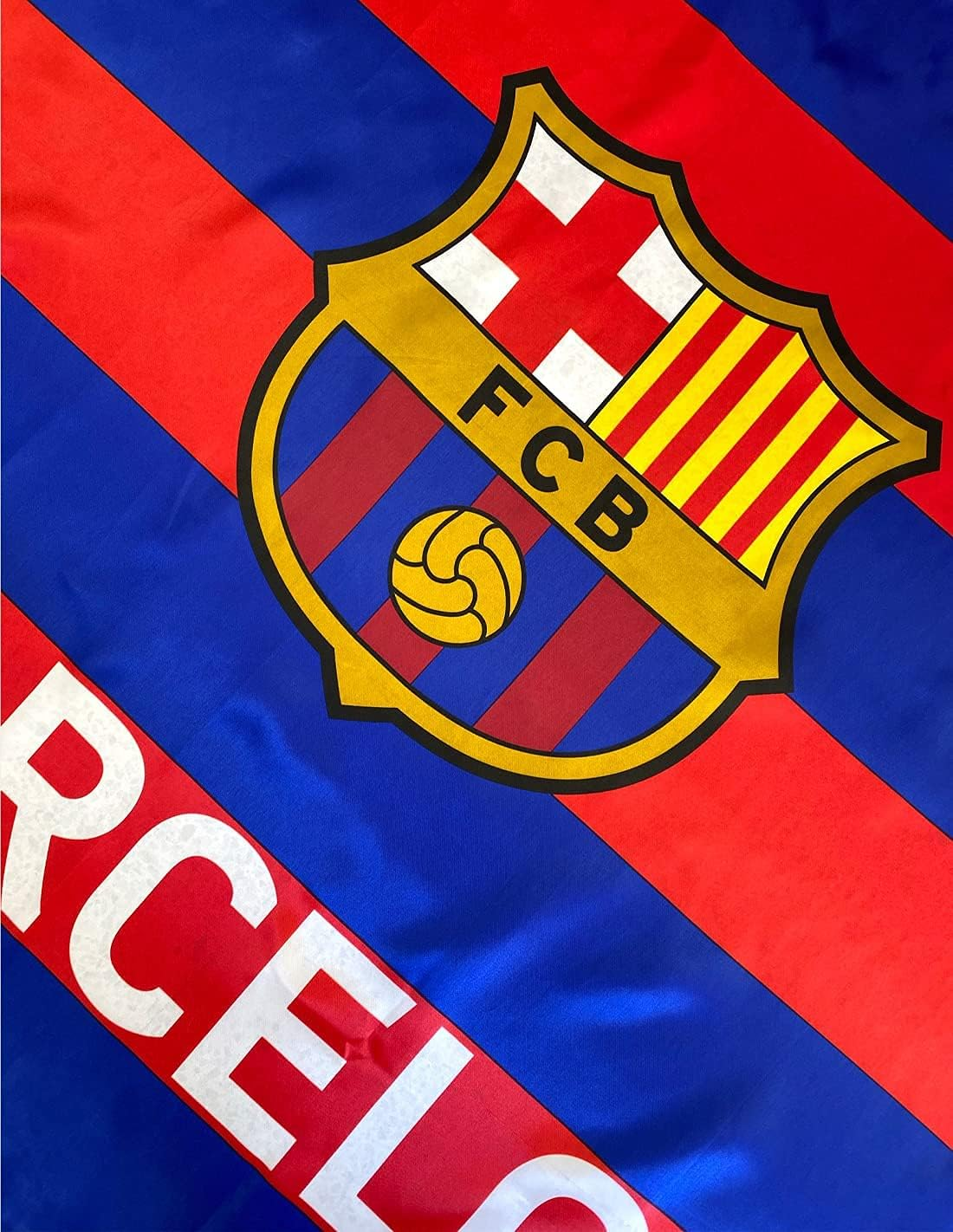 Barcelona Flag Dimensions 150 X 100 Cm Polyester 100% for Exterior E Interior image number 2