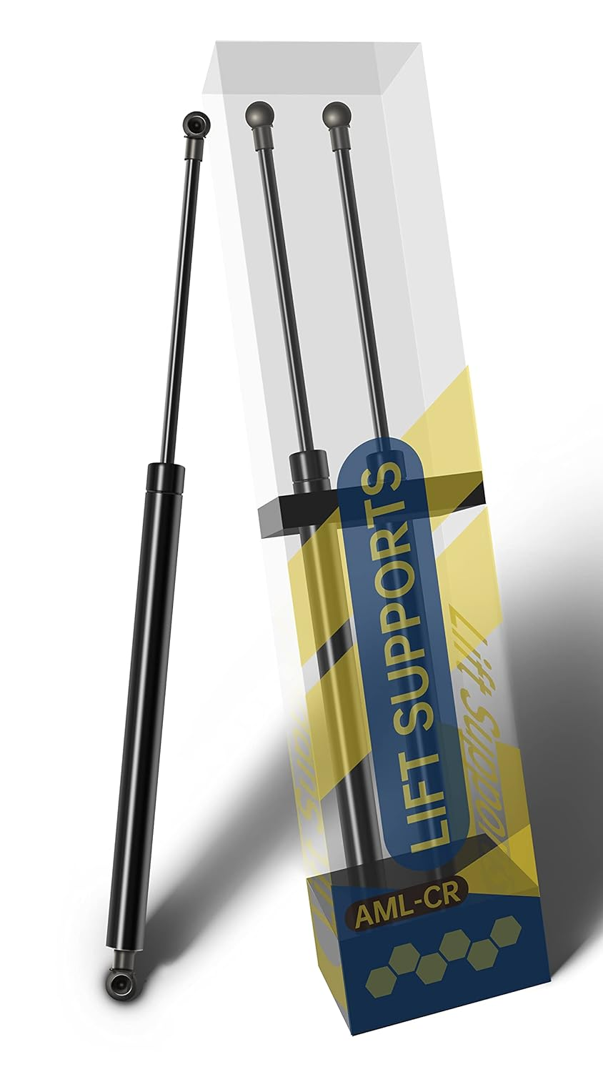 Aml-Cr/Hood Struts for 2002-2006 Honda CR-V CRV Rd/Front Bonnet Hood Modify Lift Support Gas Strut Spring Shocks Absorber Damper Prop image number 1