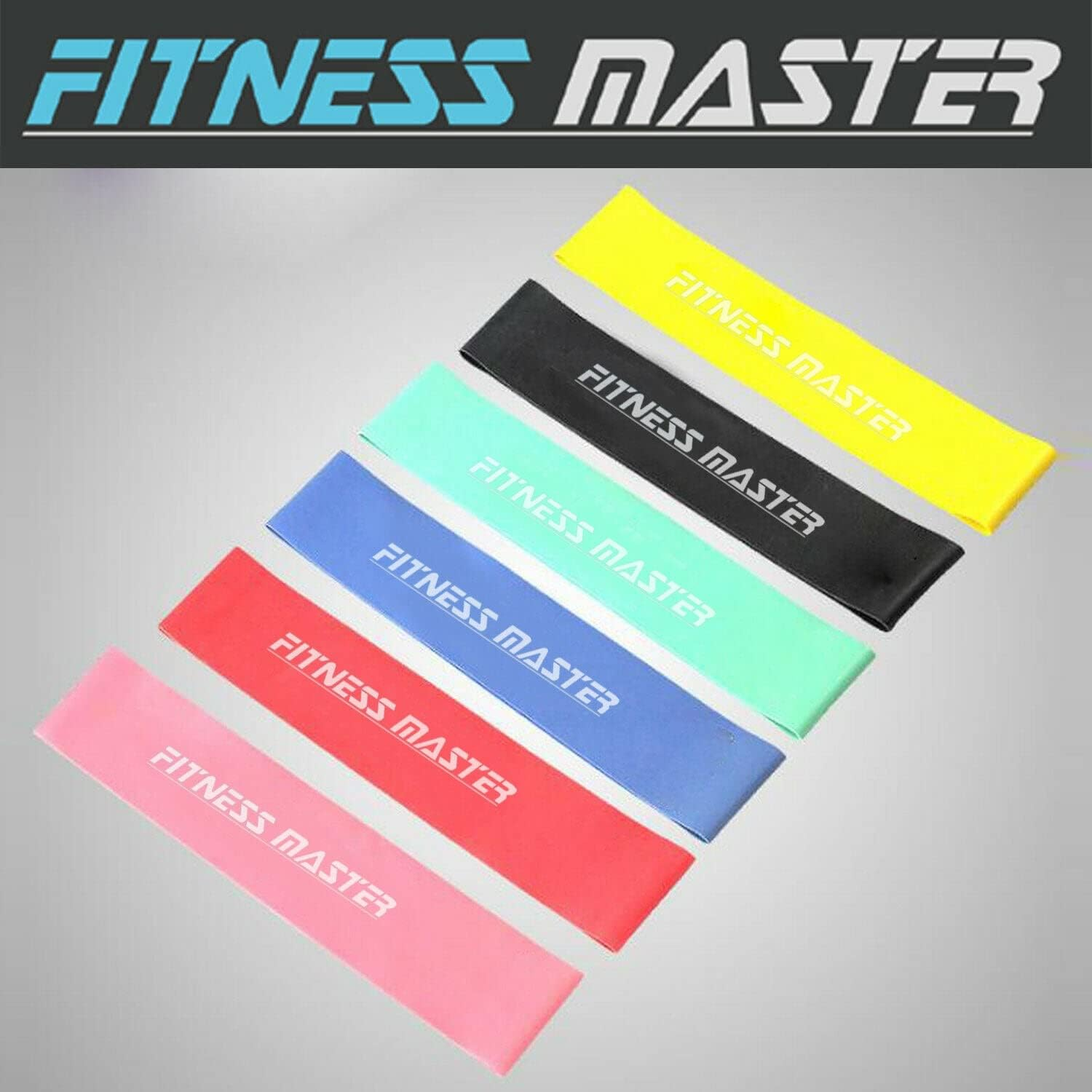 6PCS Resistance Loop Bands Mini Band Exercise Crossfit Strength Fitness Gym Yoga image number 6