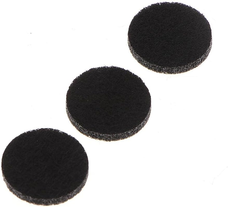 Rockible 200Pcs 21Mm Aromatherapy Essential Oil Diffuser Locket Refill Pads, Black image number 5