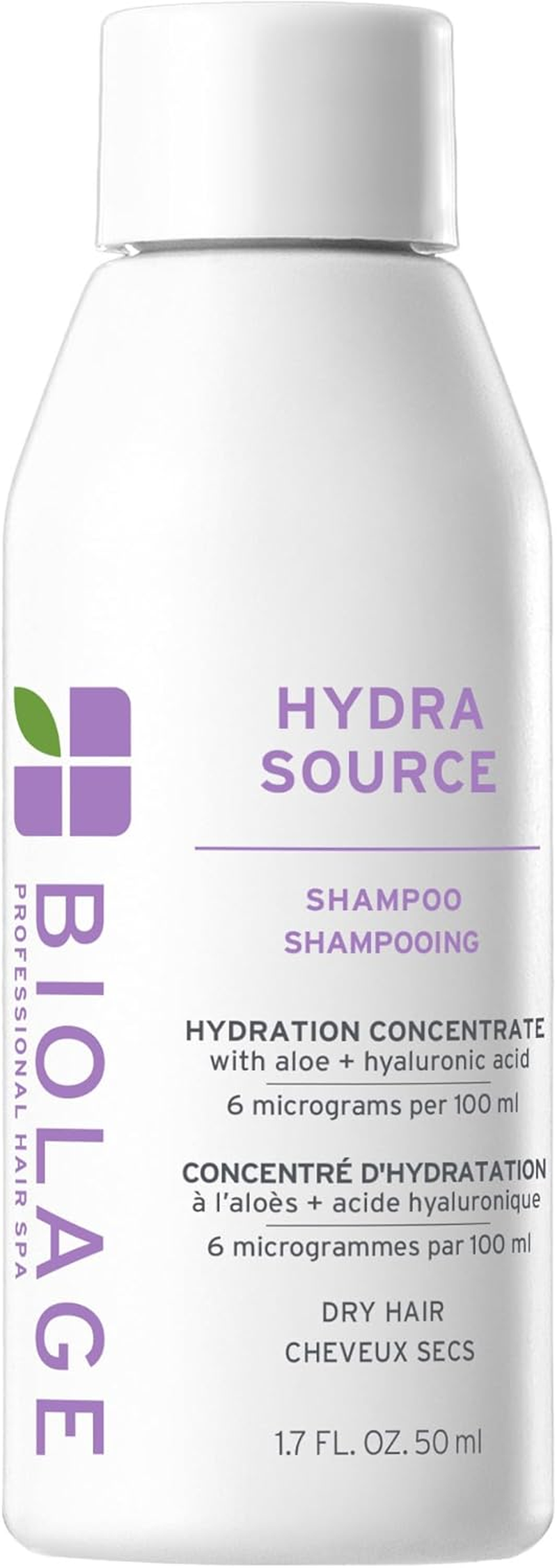 BIOLAGE Hydra Source Shampoo | Hydrates & Moisturizes Hair | for Dry Hair | Paraben & Silicone-Free | Vegan​ | 1.7 Fl. Oz. image number 2