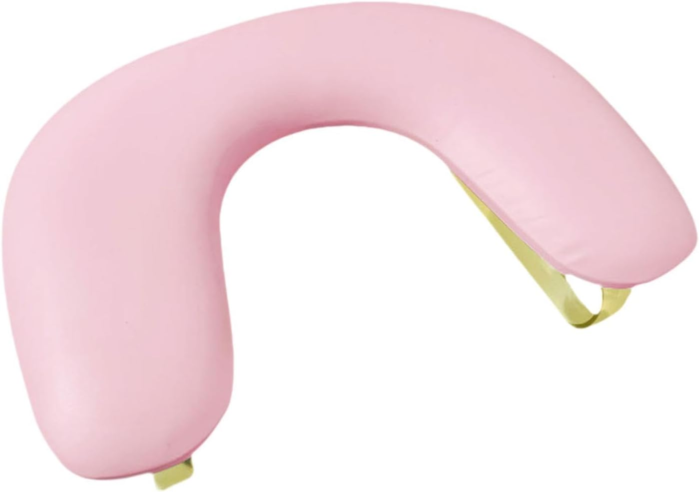 Ysyqkn U Shape Arm Rest Manicure Armrest Tilt Design Nail Arm Rest Stand Non Slip Portable for Home DIY Nail Salon Supplies Table, Black