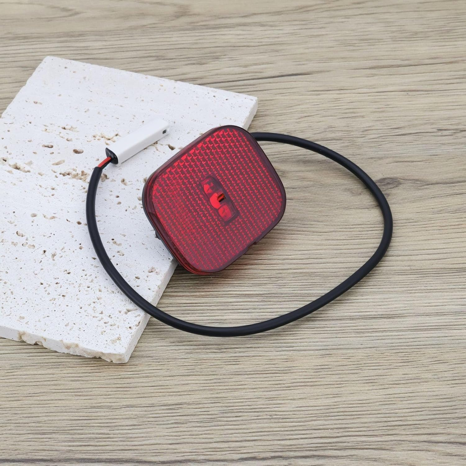 Ecsing 1Pc Electric Scooter Taillight Accessory Rear Light Warning Brake LED Lamp E-Scooter Tail Light Compatible with Ninebot Max G2 G2D image number 4