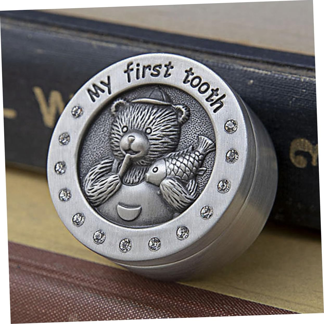 Tooth Storage Box Tooth Collection Organizer with Cartoon Design Boys and Sturdy Keepsake for Teeth Shower Present image number 3