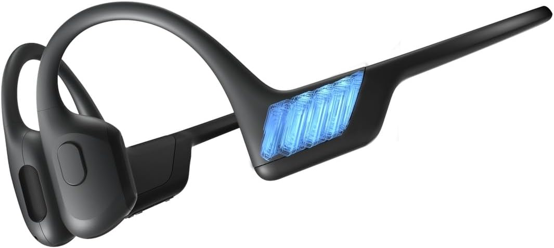 Shokz Openrun Pro Bone Conduction Open-Ear Sport Headphones, Black - Black image number 4