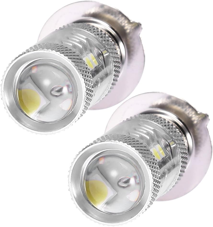 80W Upgrade LED Headlights Bulbs Super White for Yamaha Banshee 350 YFZ350 Big Bear YFM350 YFB250 Timberwolf (Pack of 2) image number 4
