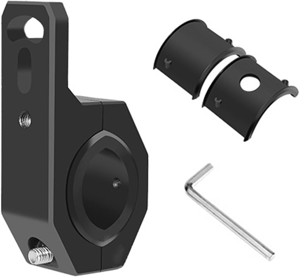 NUZAMAS Motorcycle Headlight Bracket Tubo Clamp Mount Kit Motorcycle Head Lamp Holder Aluminium Alloy Universal Clamp Bracket for Spotlight Camera Lamp Fog Light L01 image number 5