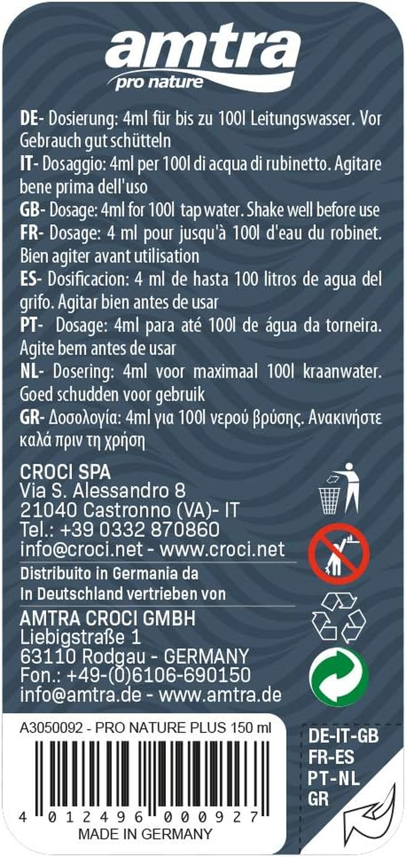 AMTRA Pro Nature Plus, 150 Ml image number 2