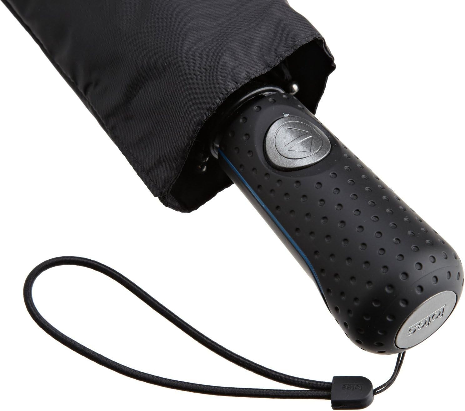 Totes Automatic Open Close Large Canopy Golf Umbrella, Black, One Size, Totes Blue Line Golf Size Auto Open/Close Umbrella