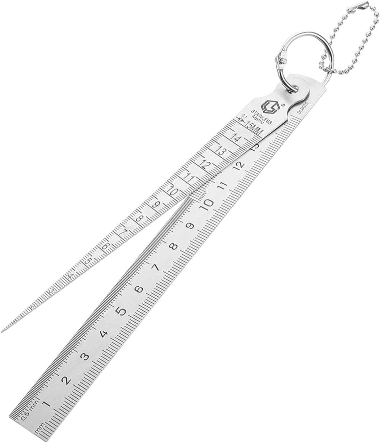 ZUNOXAZ Stainless Steel Gauge for Automotive Use Precision Gauge Tapered Measuring Tool for Car Gaps and Lightweight Design for Easy Portability image number 2