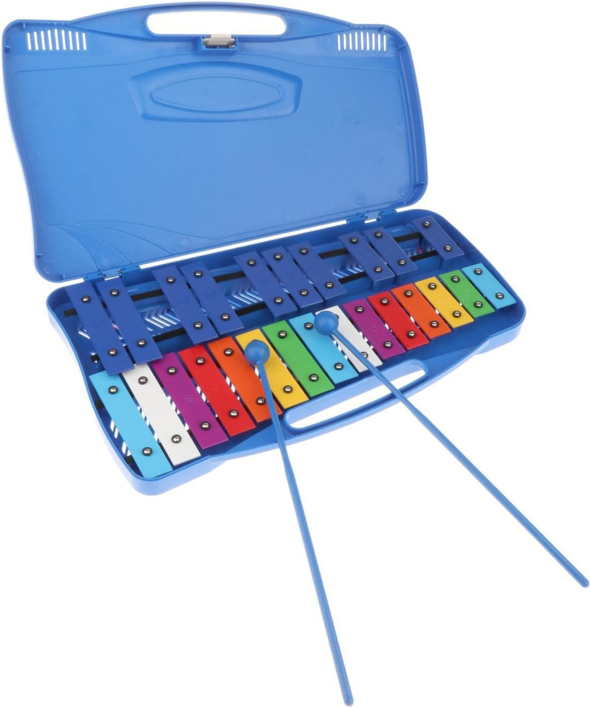 Professional 25 Note Xylophone for Preschool Children Percussion, Blue