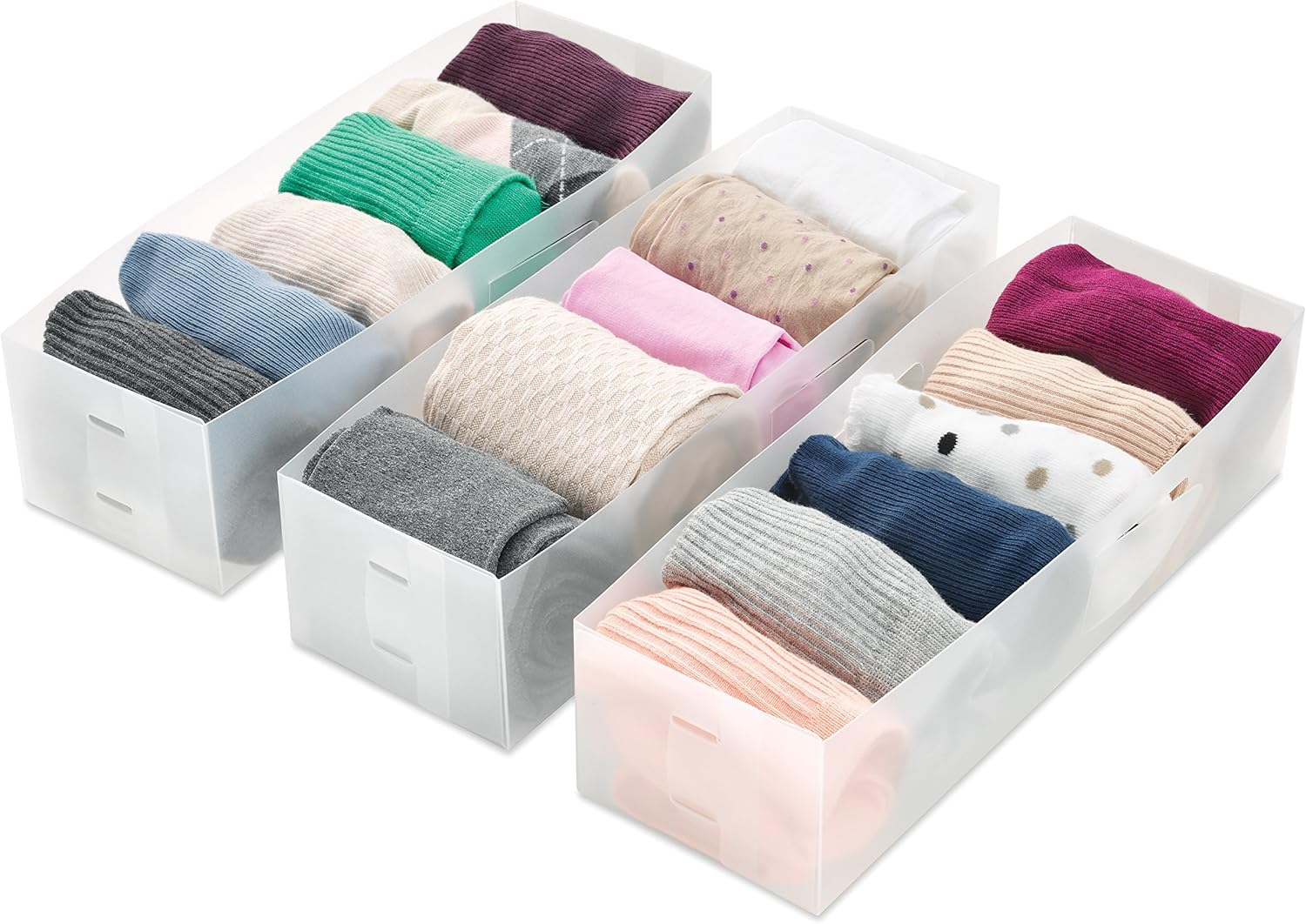 Whitmor Drawer Organizers, Small, S/3 image number 2