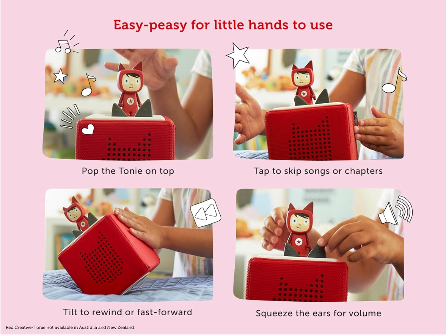 Tonies Sleepy Friends: Classical Music Audio Toy Figurine Featuring Sleepy Rabbit