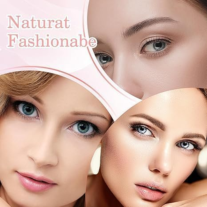 Eyelash Comb and Mascara Fan Brush Set - 3Pcs Folding Angle Scalloped Lash Brush, Eyebrow Brush, Angled Fan Shaped Eyelash Brush for Lashes image number 2