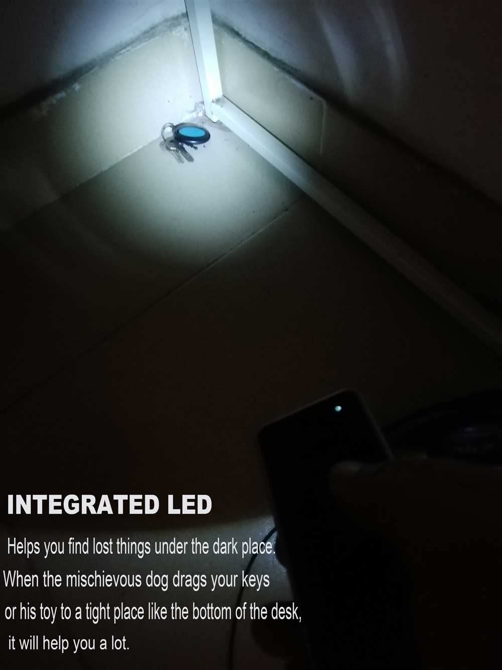 Key Finder Locator with Sound, 85Db Item Trackers with 131Ft Range Beeper Tags, Wireless Key Finders for Finding Keys Wallet Remote Control Pet Phone, 4 Receivers & Flashlight image number 2