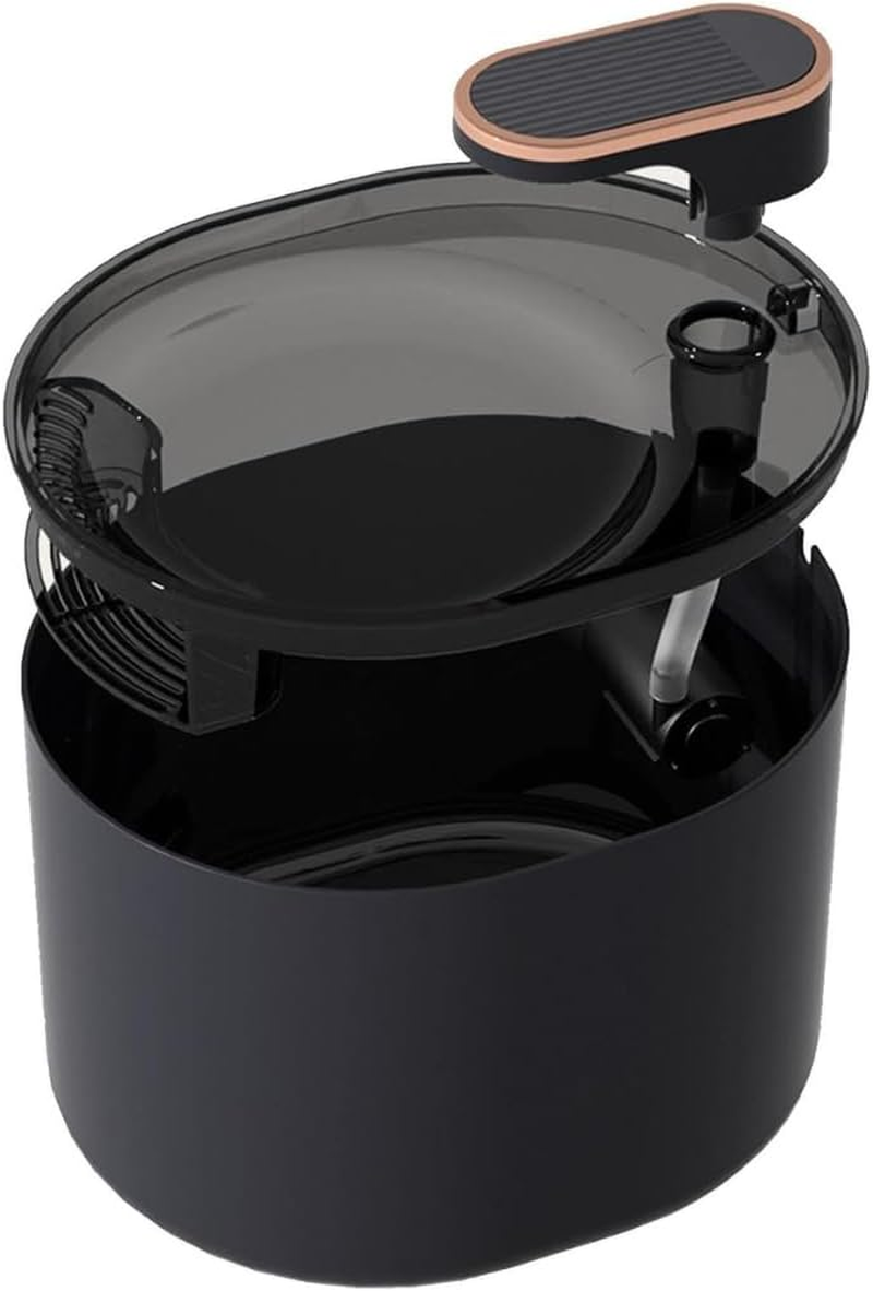 PARENCE. - Automatic Water Dispenser for Cats and Dogs - Quiet Fountain with Filter Included - Even Water Flow - 3L image number 2