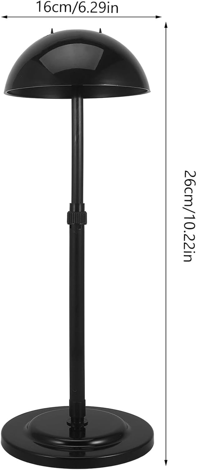 STOBAZA Wig Headband Holder Display Stand for Multiple Wigs Hat Display Stand for Storage image number 3