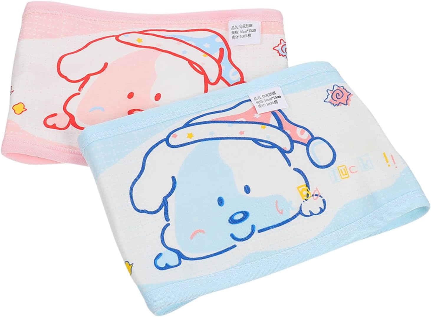 2Pcs Pregnancy Belly Band Cartoon Patterns Elastic Cotton Bellyband for Newborns image number 5