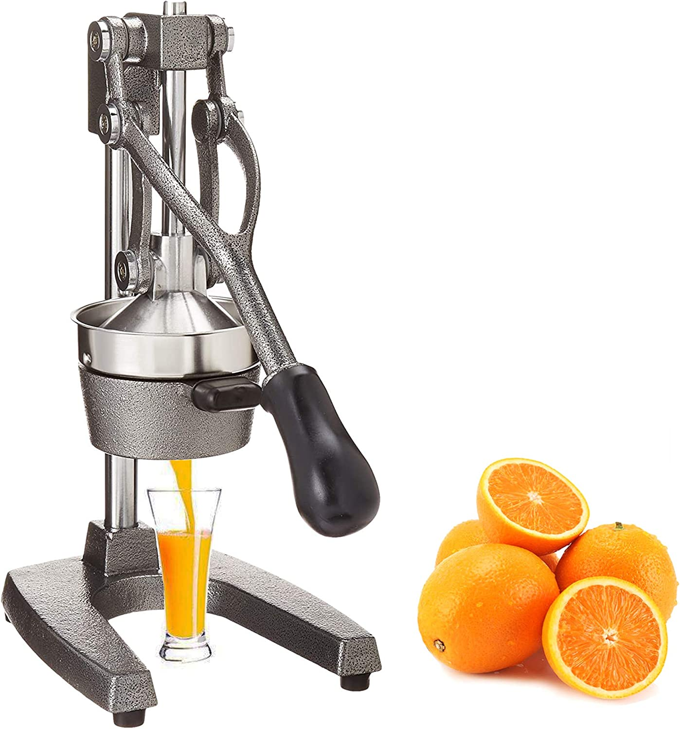 Switol Manual Citrus Juicer, Commercial Hand Orange Juice Squeezer, Suitable for Many Fruit Such as Lemon, Lime, Grapefruit, Pomegranate Etc (Gray) image number 3