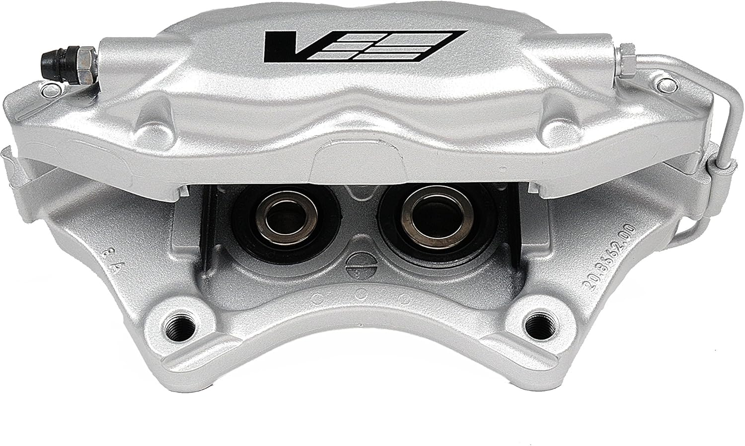 Acdelco 172-2513 GM Original Equipment Silver Rear Passenger Side Disc Brake Caliper Assembly image number 1