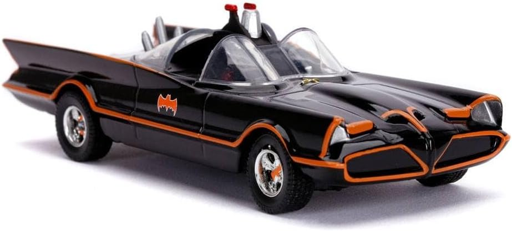 Jada Toys DC Comics 1:32 Classic TV Series 1966 Batmobile Die-Cast Car with Batman Figure image number 2