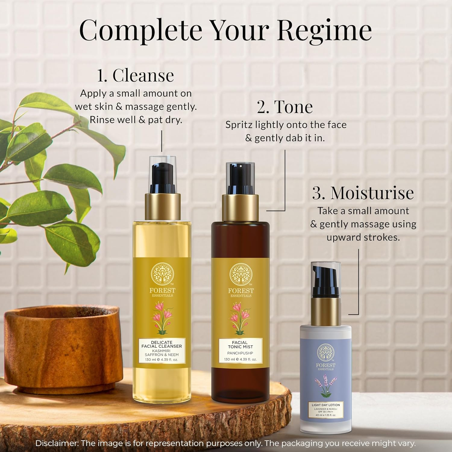 Forest Essentials Delicate Facial Cleanser Saffron and Neem image number 5