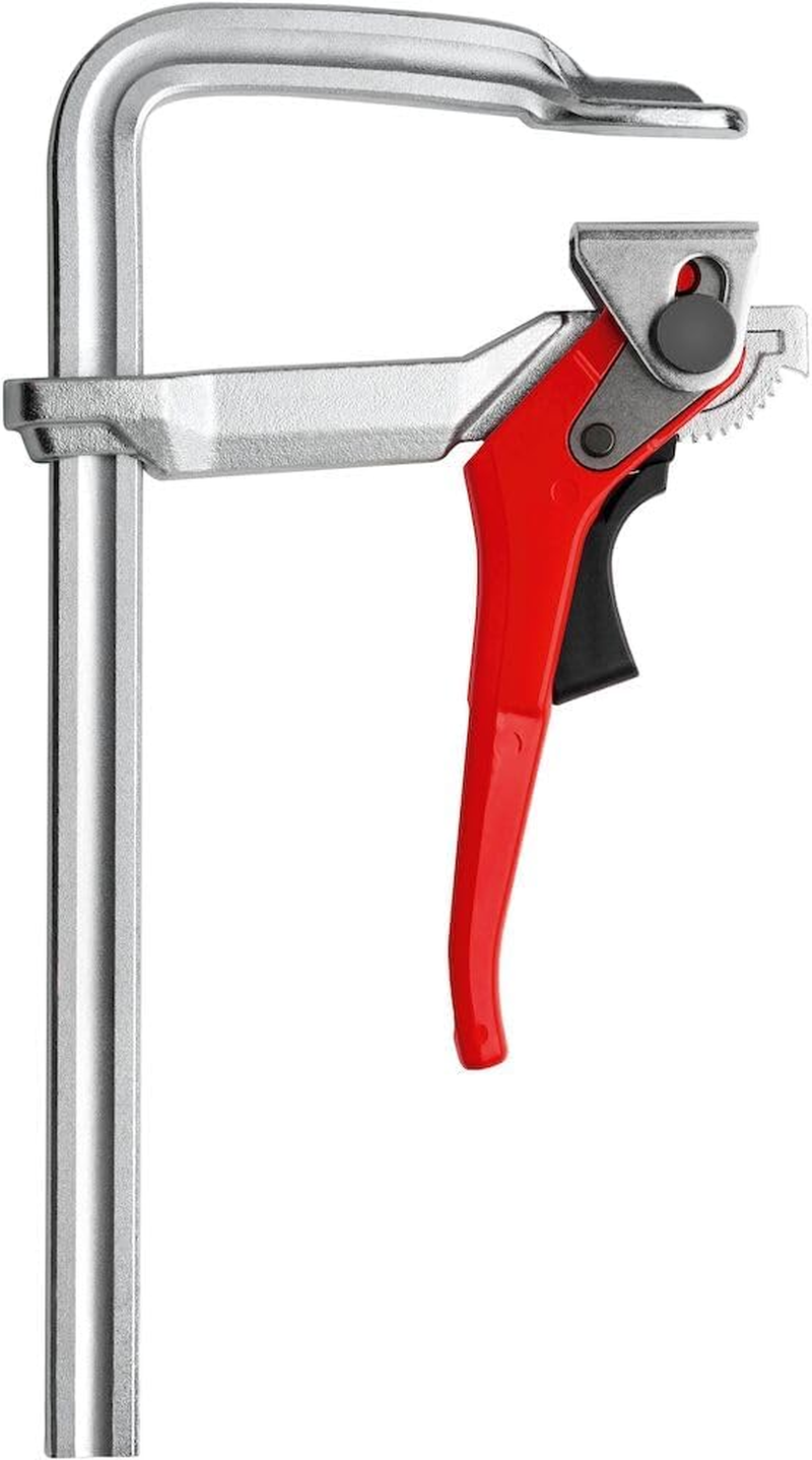 Bessey GSH20 Lever Clamp Classix Gsh 7.87In/3.94In, Silver/Red