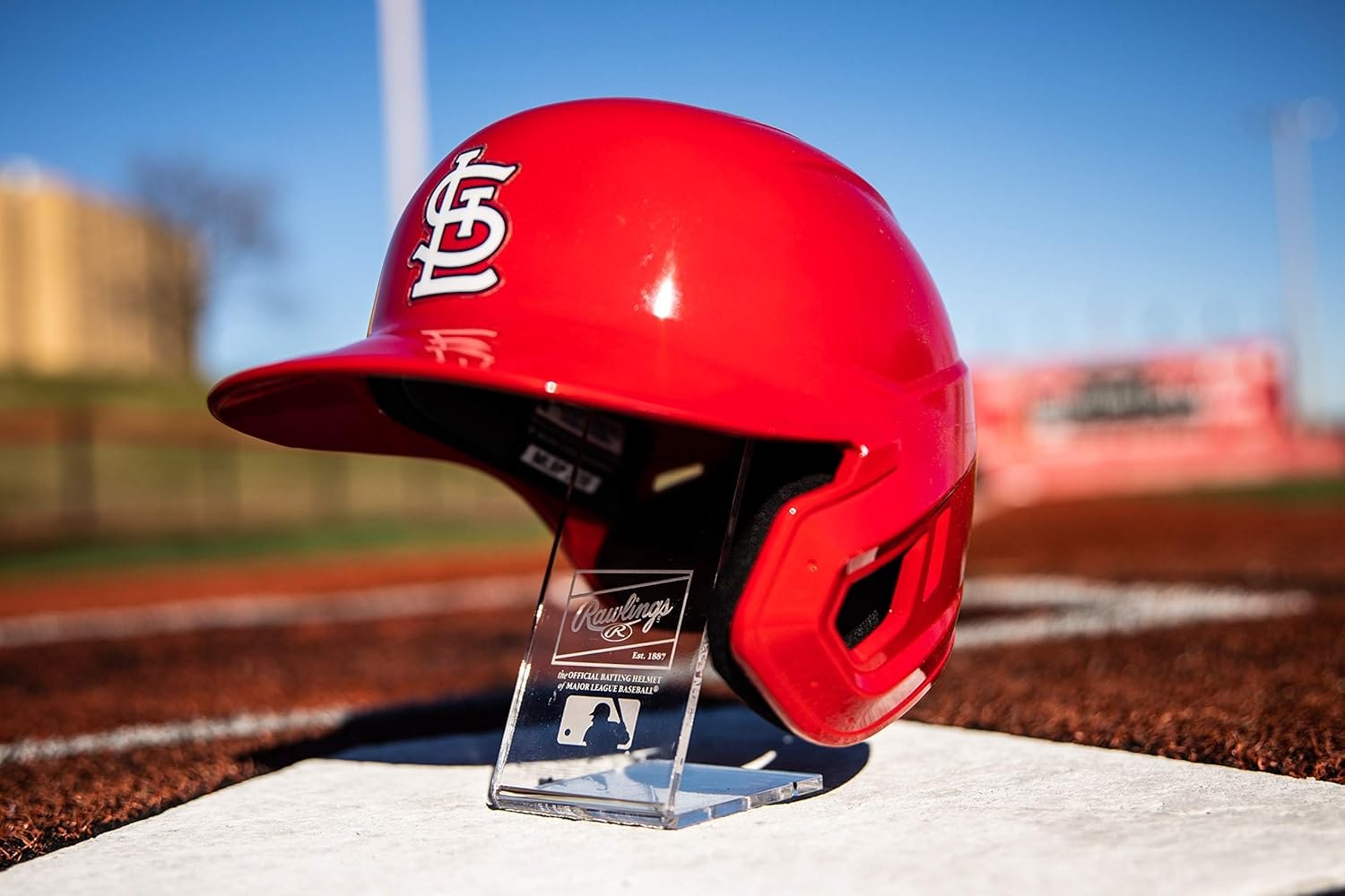 Rawlings Official MLB Mach Pro Replica Baseball Batting Helmet Series image number 1