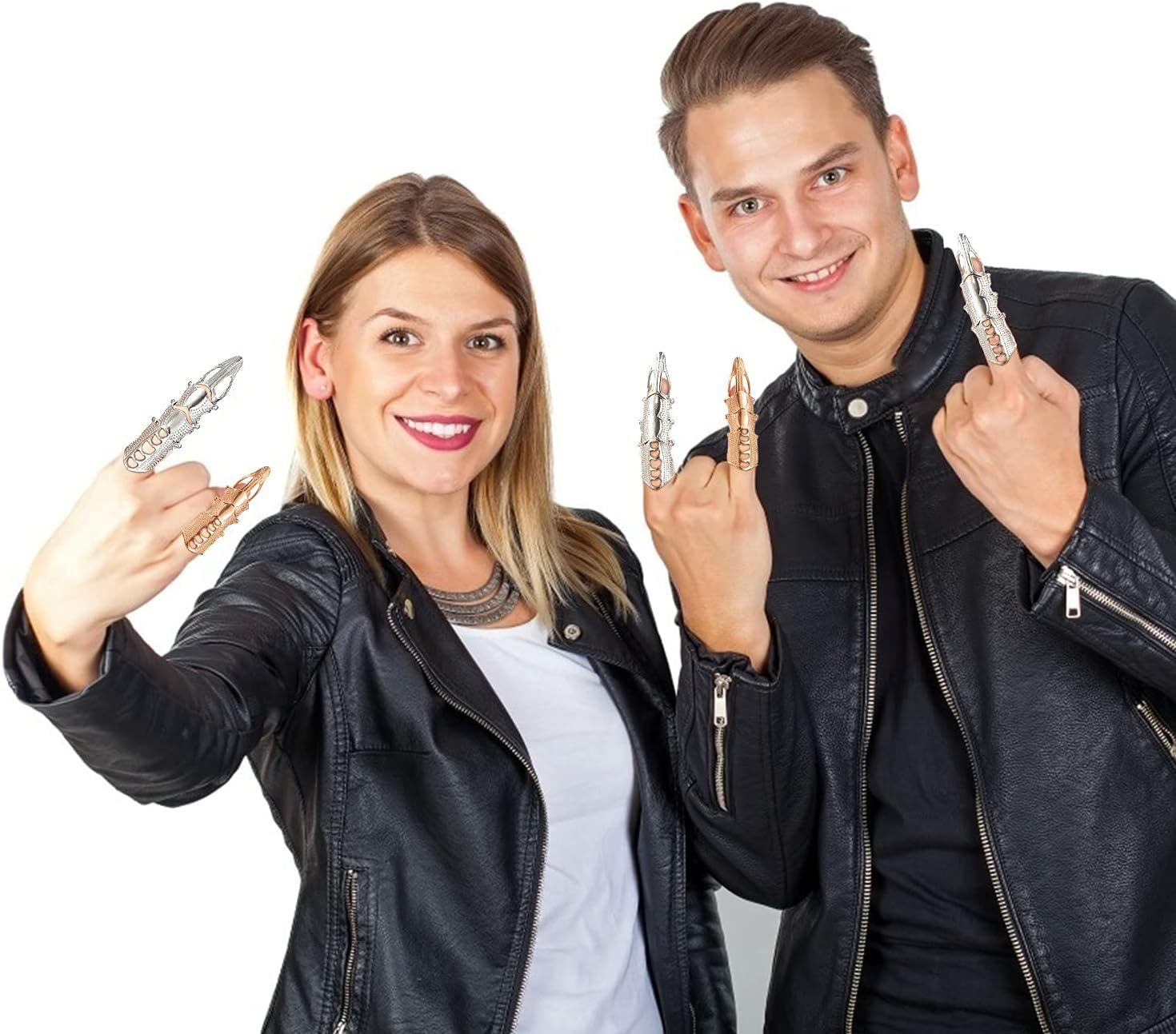 1 X Cosplay Dangan Ronpa Super Danganronpa 2 Gothic Celestia Punk Finger Bone Ring image number 1