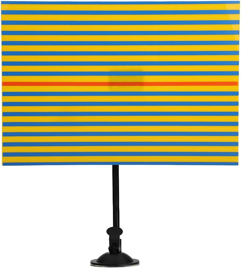 Repair Tool Paintless Dent Acrylic Dent Checking Reflector Line Board Universal Dent Repair Removal Tool Yellow and Blue Color image number 5