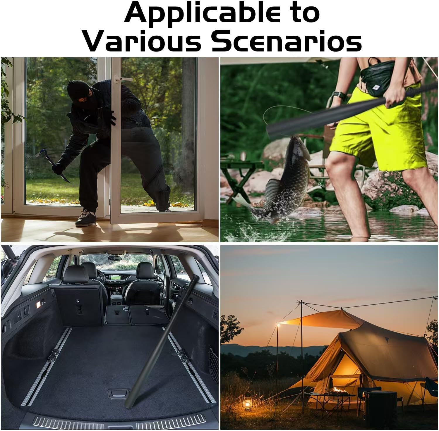 Olusar 32-Inch Carbon Alloy Steel Baseball Bat with Carrying Bag - Durable, No-Slip Design for Easy Transport and Storage - Red image number 7