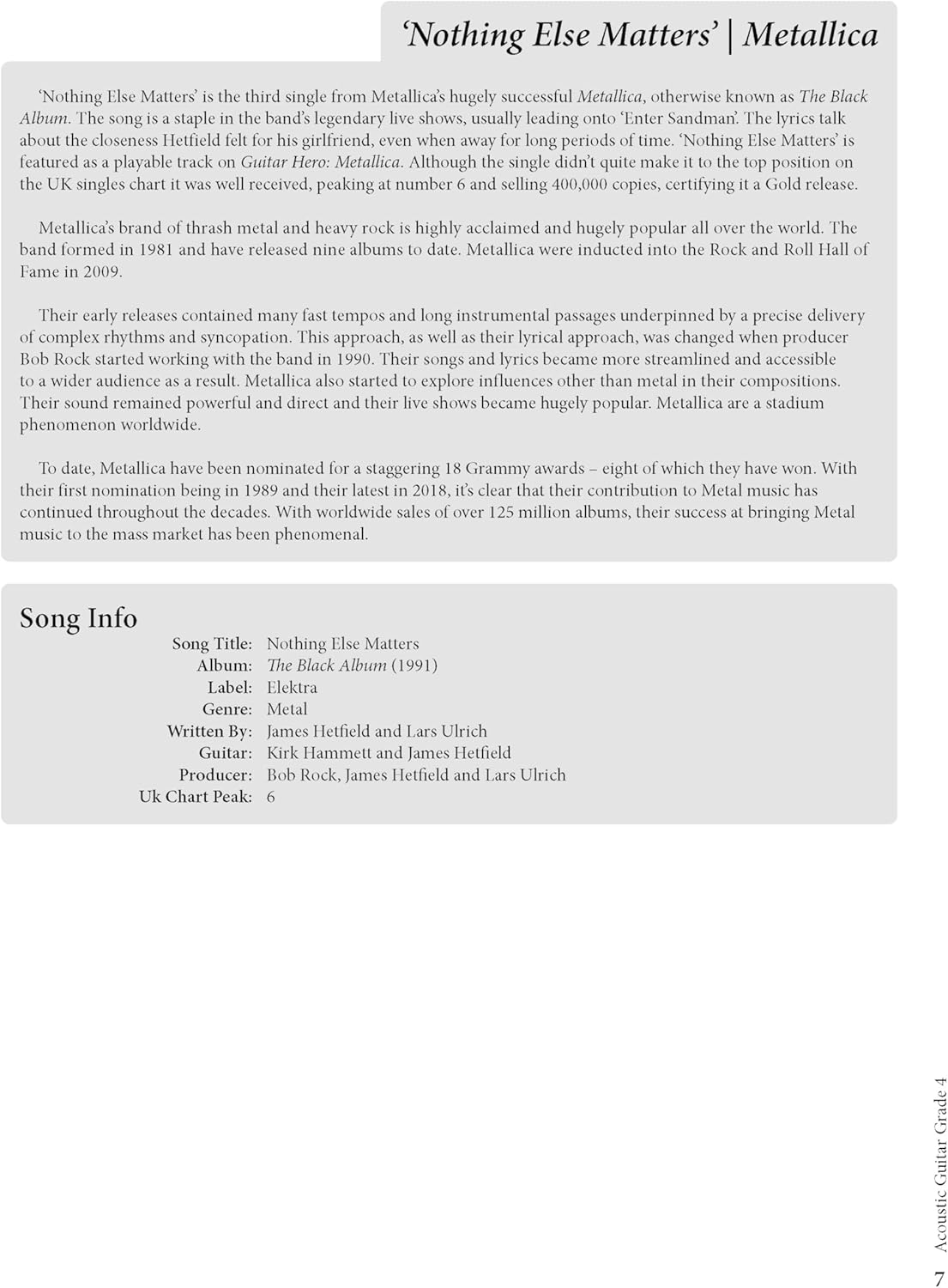 Rockschool Acoustic Guitar Grade 4 Book image number 2