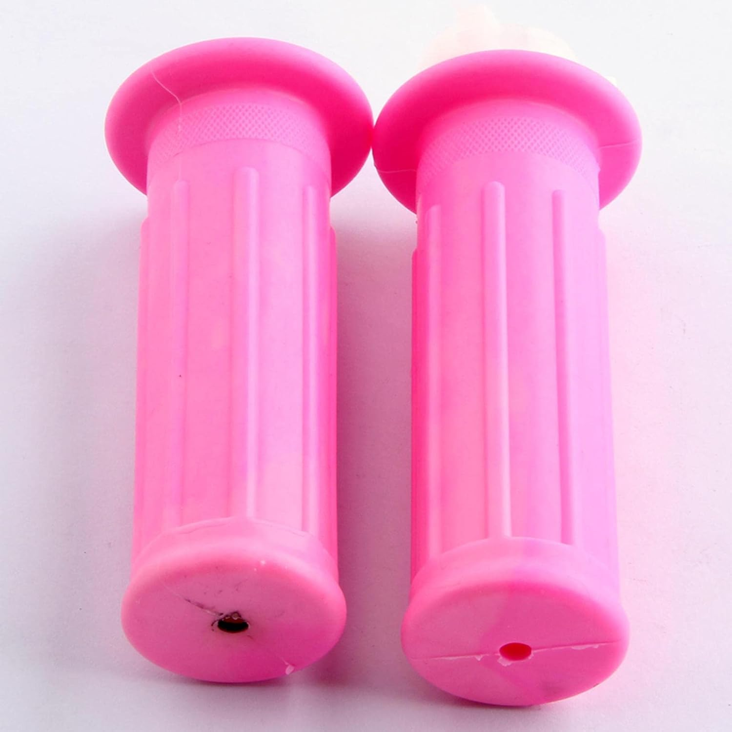 2Pcs Motorcycle Handlebar Grips, Durable Throttle Twist Grip Practical Fits for PW50 Mini Replaces Accessories, Pink - Pink image number 5