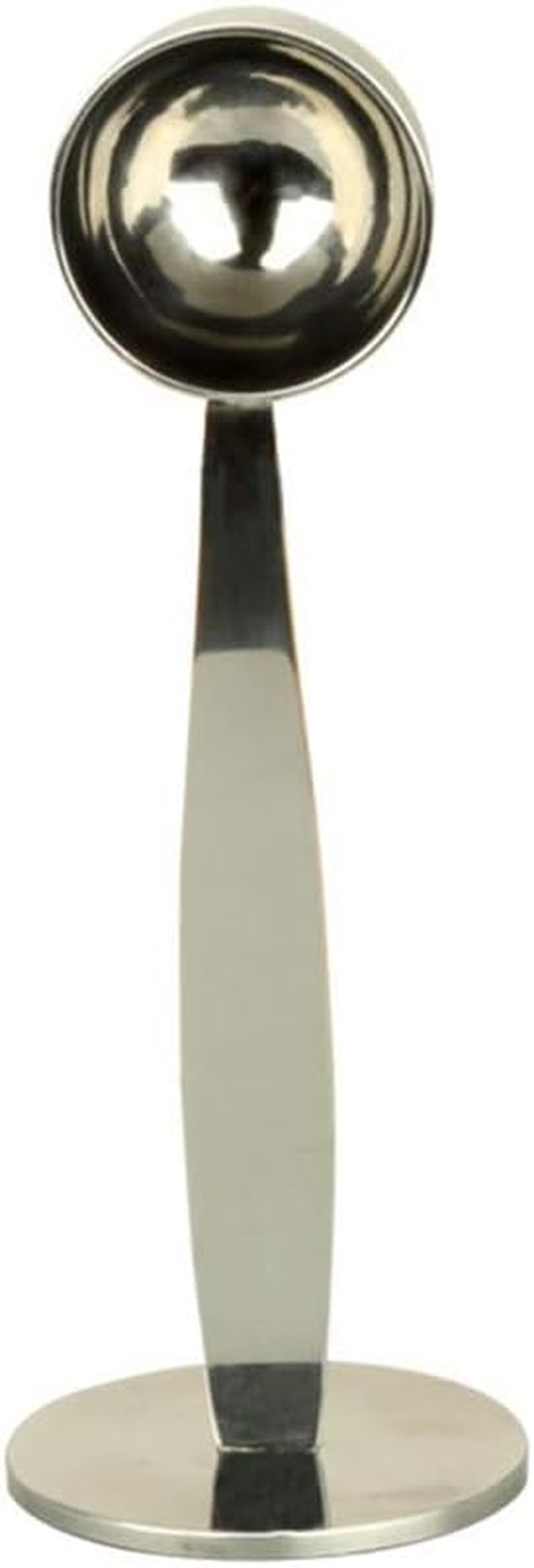 Simple Hot Espresso Stand Coffee Measure Tamper Spoon Durable Stainless Steel Coffee Tea Tools Home round Tampers Coffee Accessories image number 2