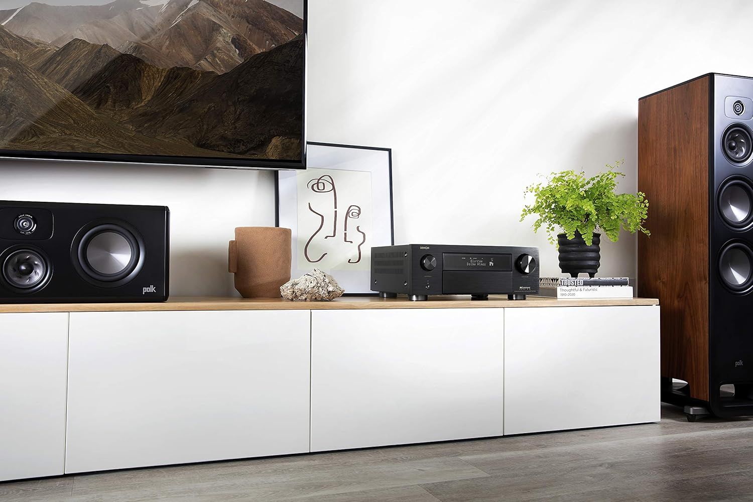 Denon AVR-X6700H 8K Ultra HD 11.2 Channel (140Watt X 11) AV Receiver 2020 Model - 3D Audio & Video with IMAX Enhanced, Built for Gaming, Music Streaming, Alexa + HEOS image number 3