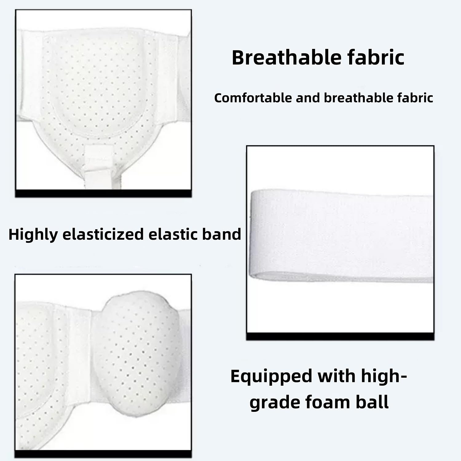 Hernia Belt for Men & Women - for Inguinal Hernia, Comfortable Adjustable Waist Strap Guard image number 1