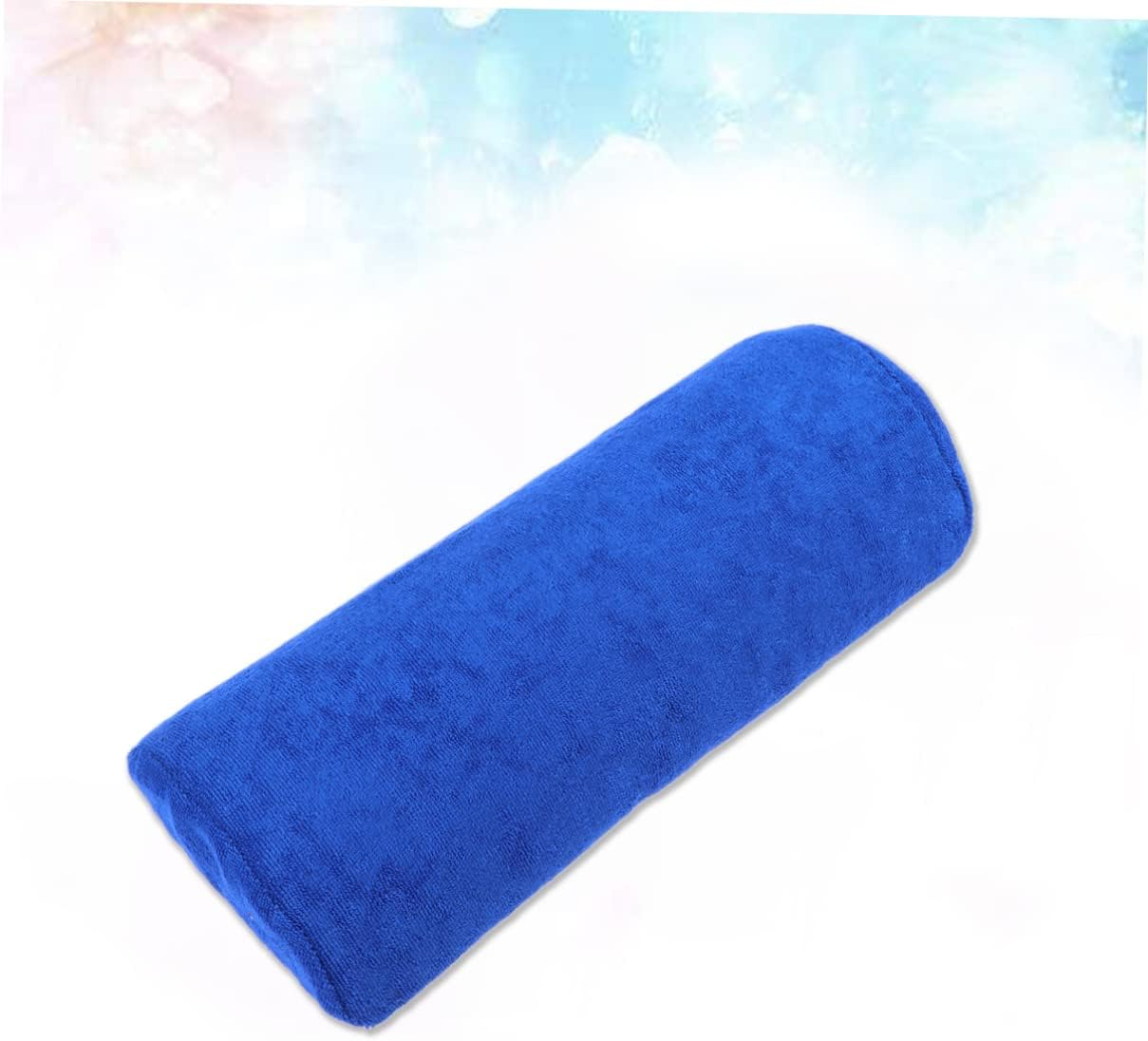 GANAZONO Portable Blue Manicure Hand Pillow Cushion Pad for Nail Art Support Comfortable Wrist Rest for Salon Use Easy to Clean for Beginners Professionals image number 4