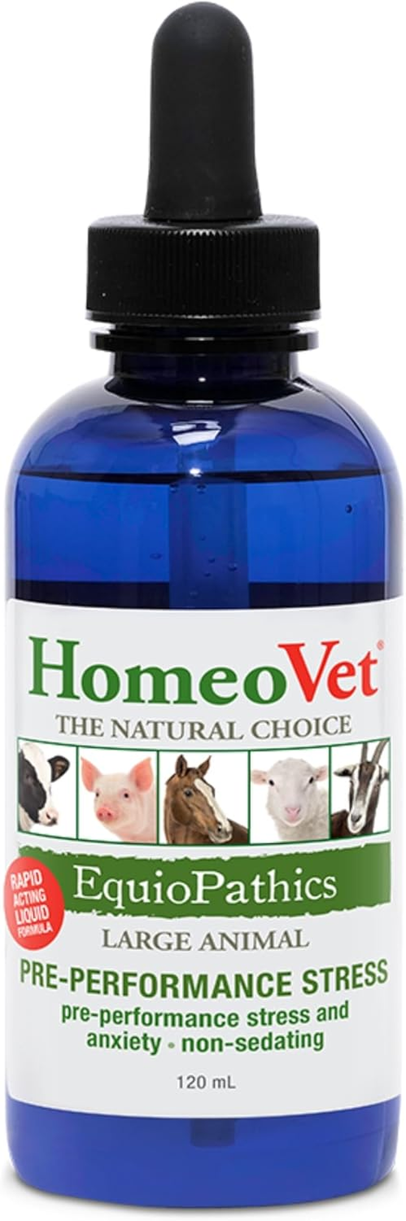 Homeovet Equine Pre Performance Stress 120 Ml - Horse Calming Behavioural Aid for Relaxation before Specific Events. for Horses with Anxiety Pre Event, Stable Changes and Other Stressful Situations image number 3