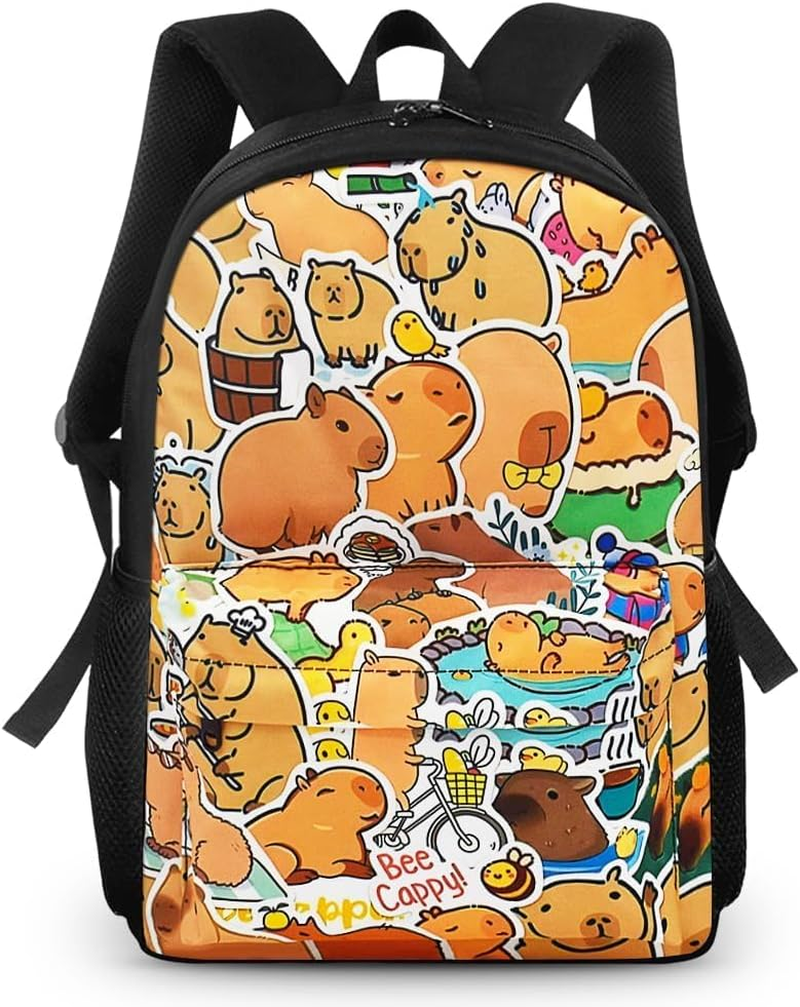 Cute Backpack,Causal Travel School Bags Laptop Backpack for Teenage Girls Lightweight Rucksack Water Resistant Bookbag College Girl Boys Daypack Travel 40X29X12.5Cm