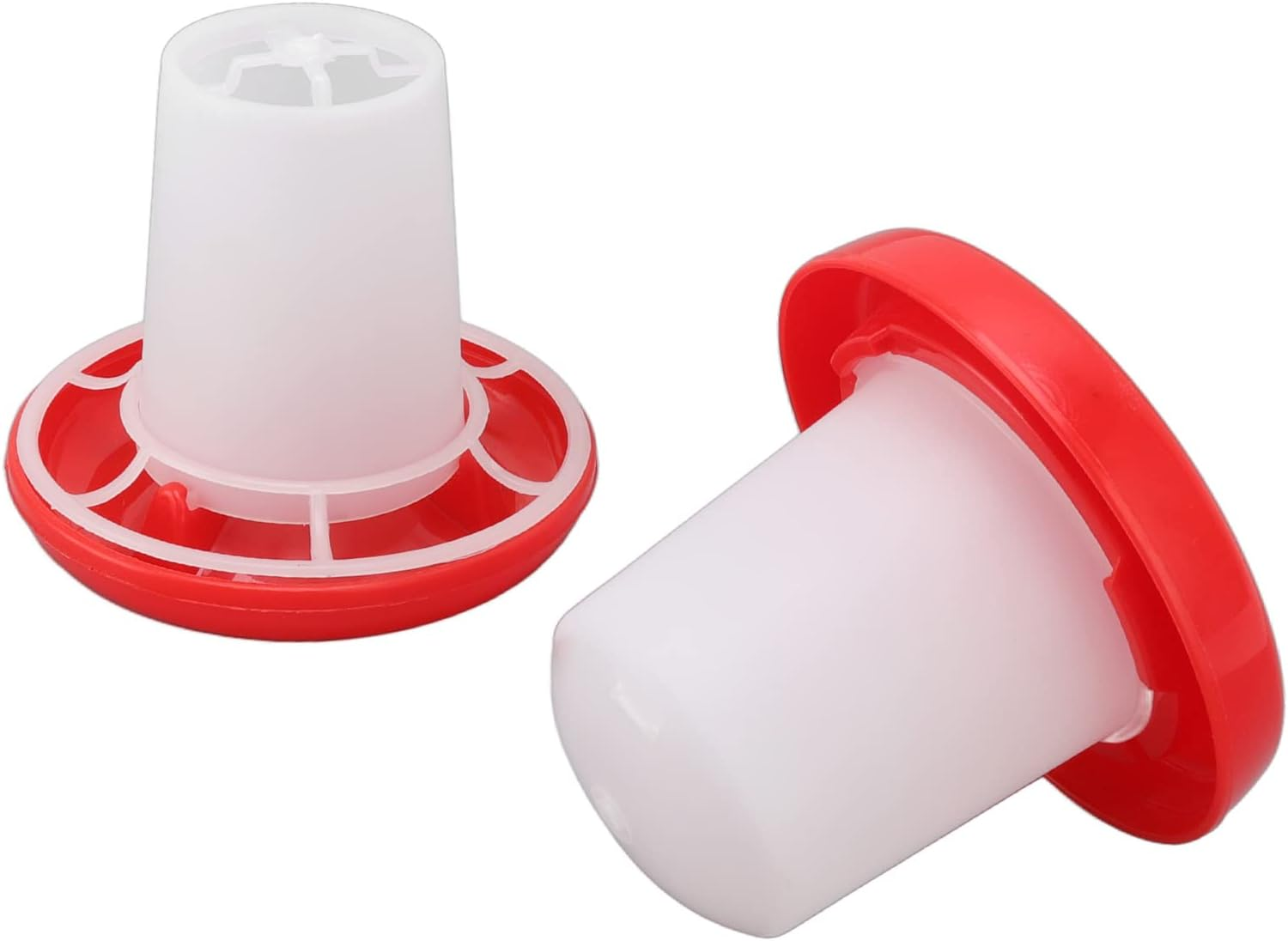 Chick Feeder and Drinker Kit, Easy Clean Plastic Automatic Feeding and Watering Feeder for Chicks image number 4