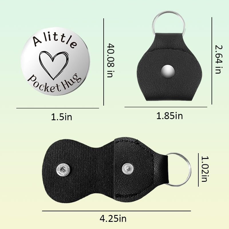 Aunt Mom Grandma Mothers Day Gifts for Women Wife Dad Grandpa Uncle Fathers Day Presents for Men Husband Pocket Token