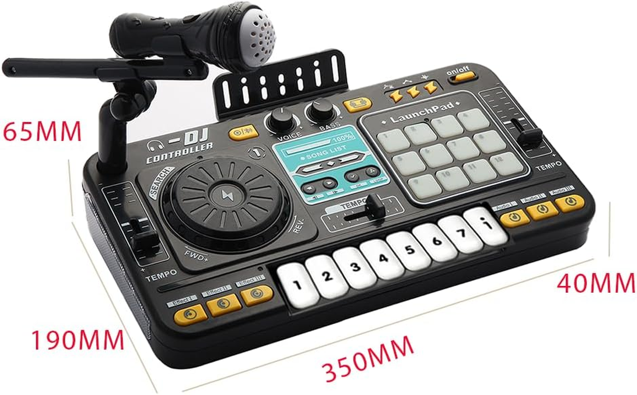 Children'S DJ Mixer and Disc Player Can Be Connected to Bluetooth Microphone(English Version) image number 3