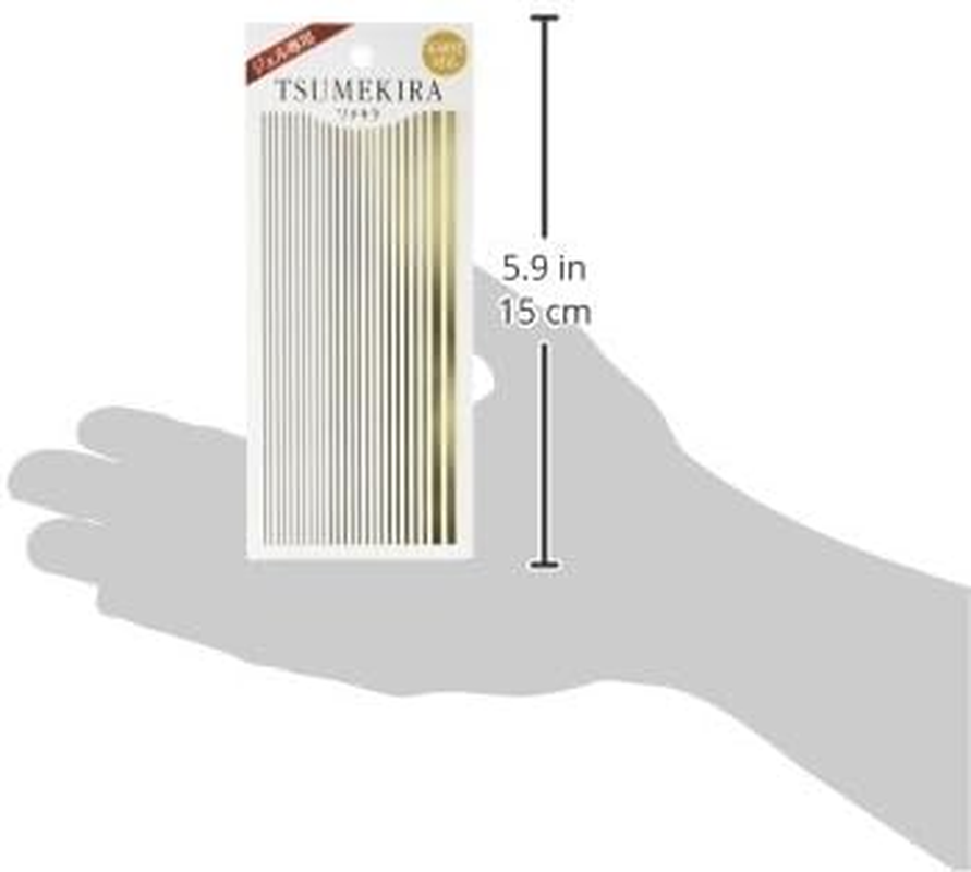 TSUMEKIRA SG-LIN-102 Nail Seal Line, Gold image number 1
