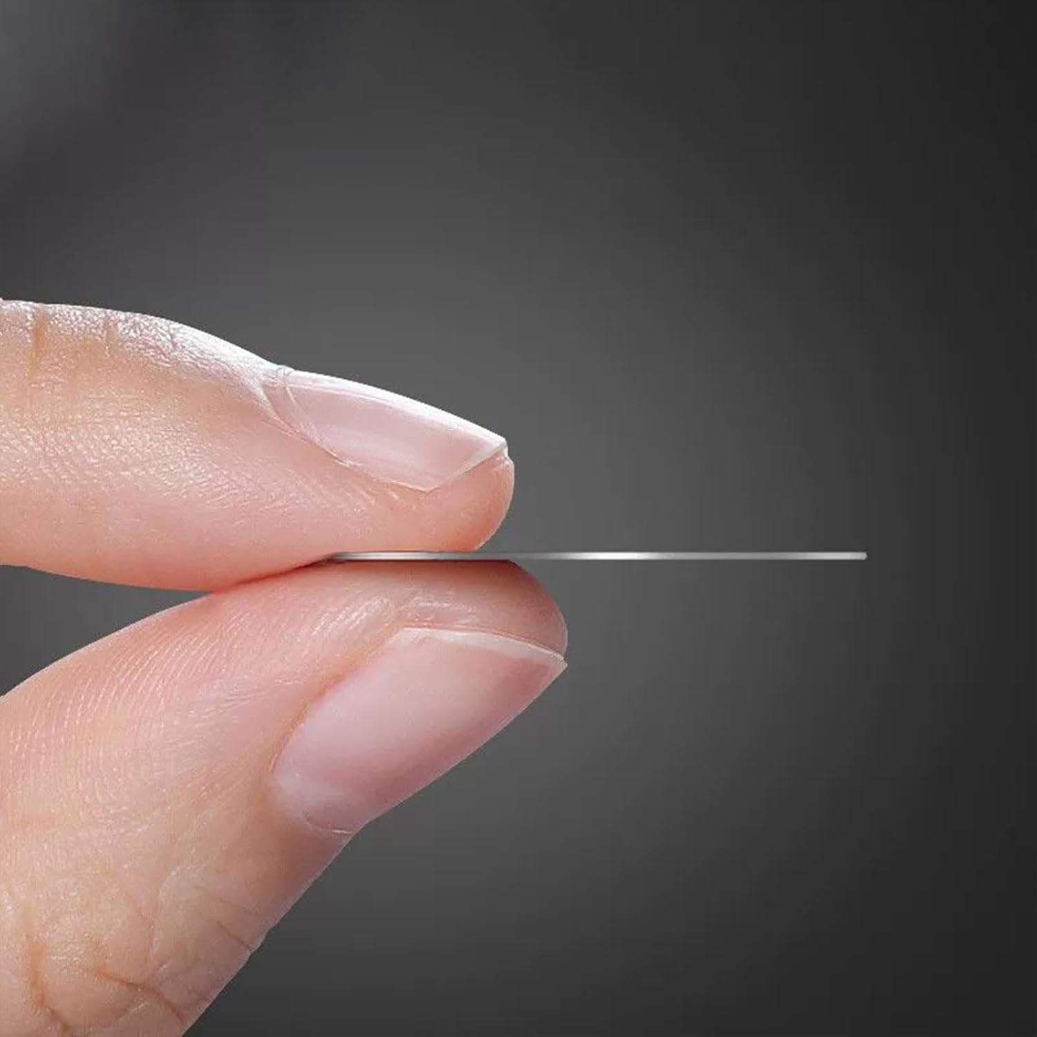 Metal Plate for Cell Phone Magnetic Strong Adhesive Sticker 2 round and 2 Rectangle Black for Magnetic Car Mount and Phone Holder image number 1