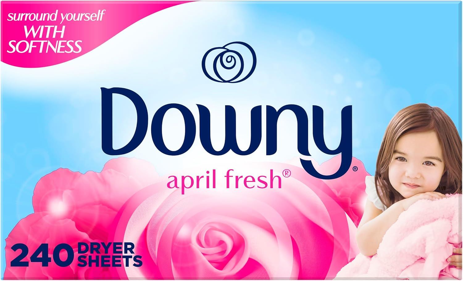 Downy April Fresh Fabric Softener Dryer Sheets 240 Count image number 4