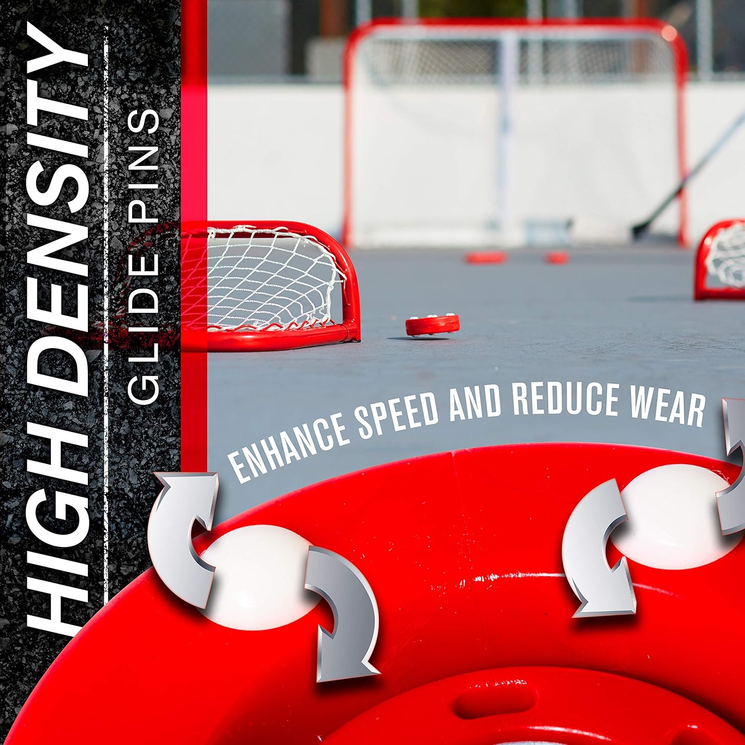 Franklin Sports Street Hockey Puck - NHL - Pro Commander Puck