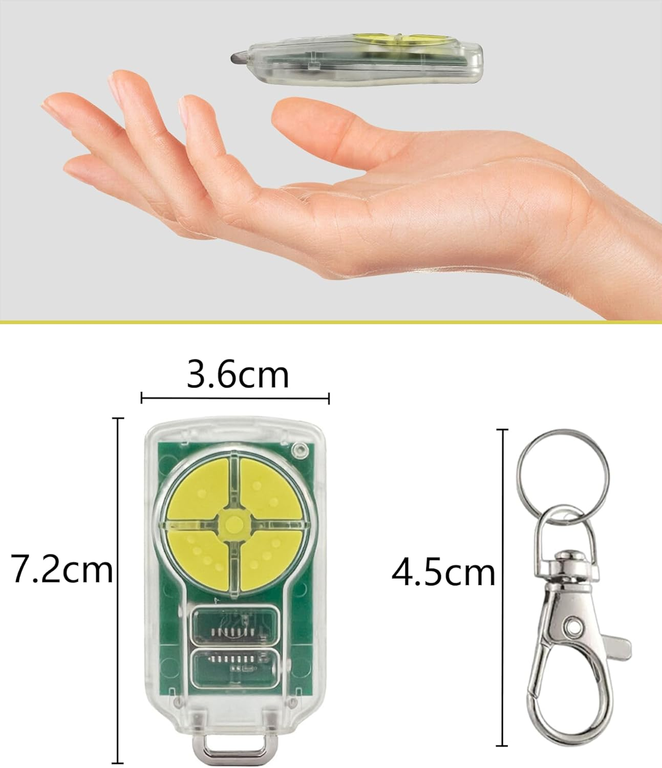 Garage Door Remote Compatible with ATA PTX-5 PTX-5V1 Ptx-5V2,For DCB-05 Gdo-6V3 Gdo-6V4 GDO-7V2 GDO 7V3 Gdo-8V3 Gdo-9V3 Gdo-10V1 Gdo-11V1 Garage Remote,433.92Mhz 4-Button Remote image number 4