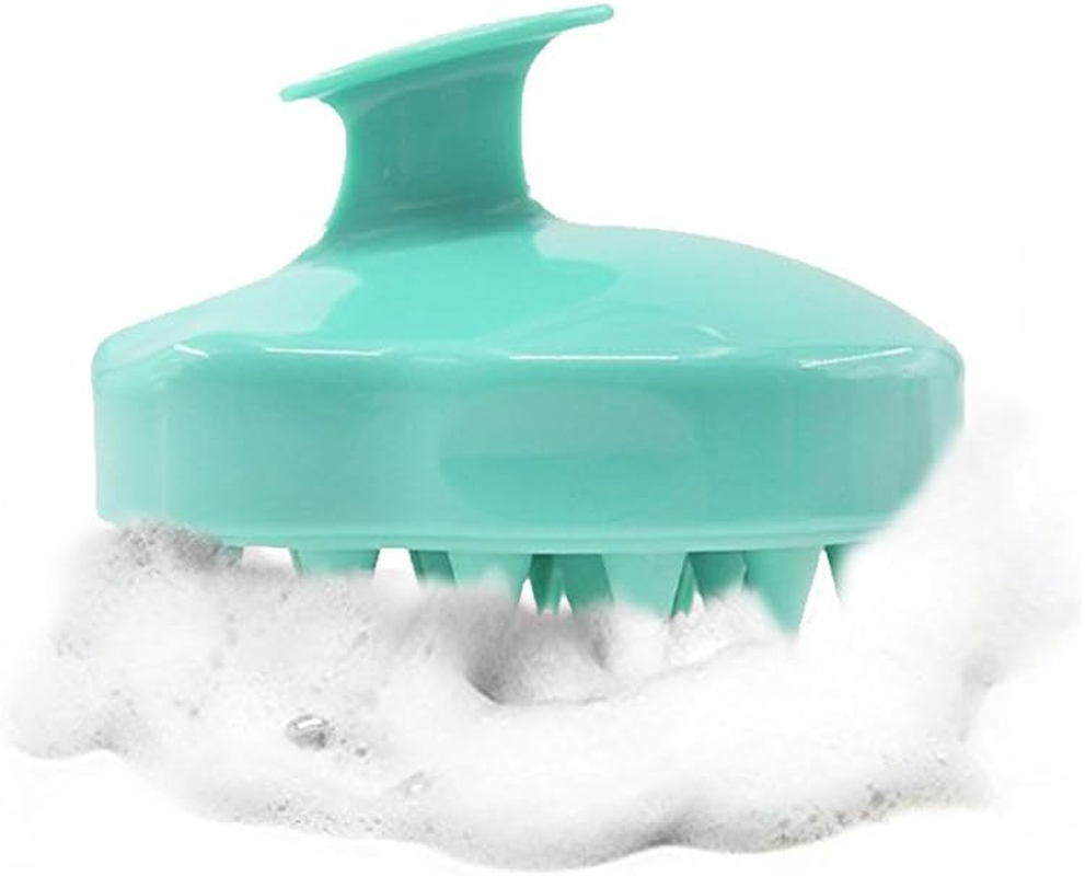 Hair Scalp Massager Shampoo Brush, Scalp Care Hair Wash Brush Silicone Comb - Pink