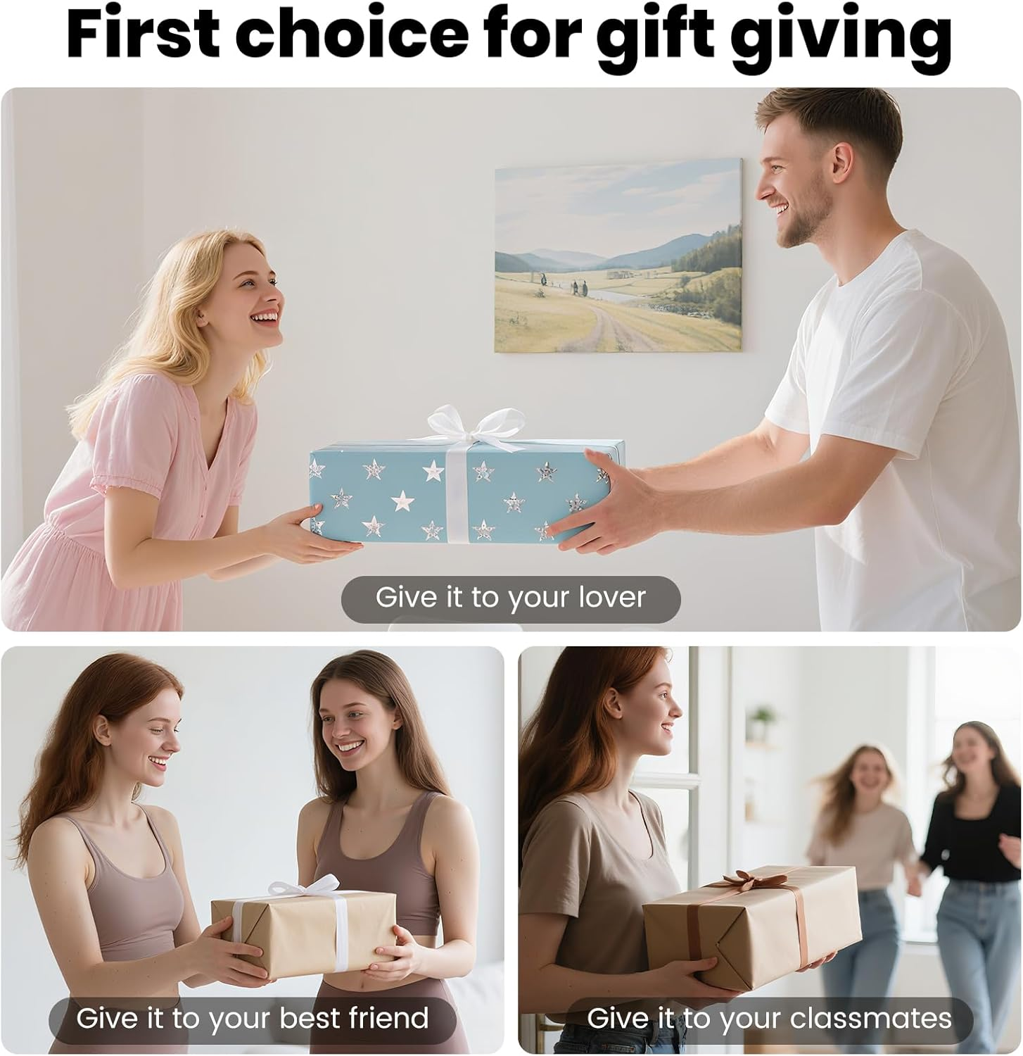 5 in 1 Foam Roller Set, Trigger Point Foam Roller, Massage Roller, Massage Ball, Peanut Massage Ball, Mini Roller for Deep Muscle Massage Pilates Yoga, Fitness Exercise for Whole Body (Blue Black) image number 6